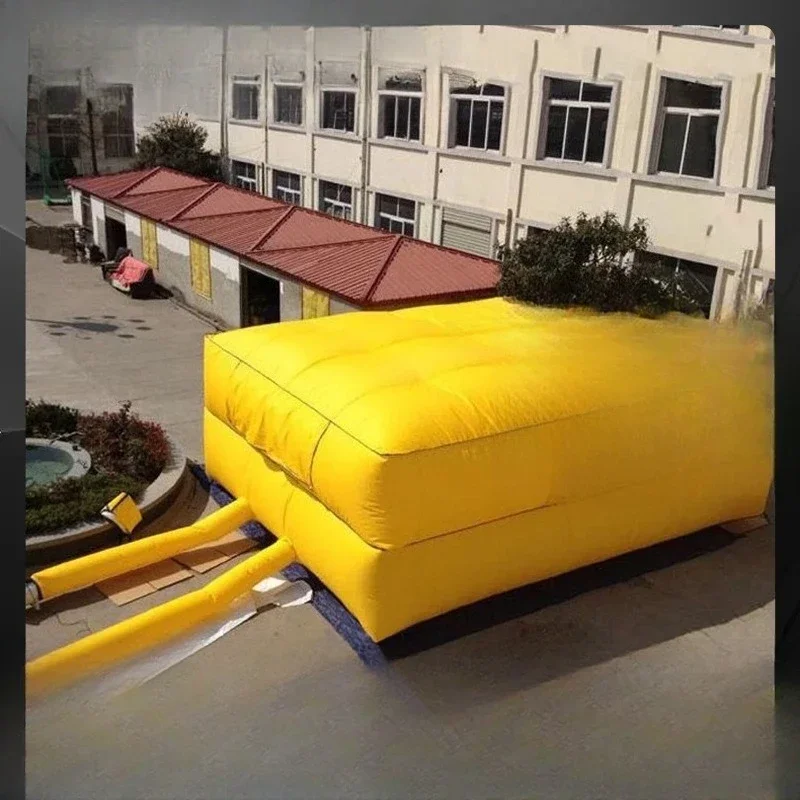 Fire air mattress Fire high-altitude life-saving air mattress Escape air mattress High-rise rescue inflatable
