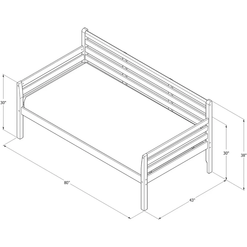 Daybed with Trundle, 80