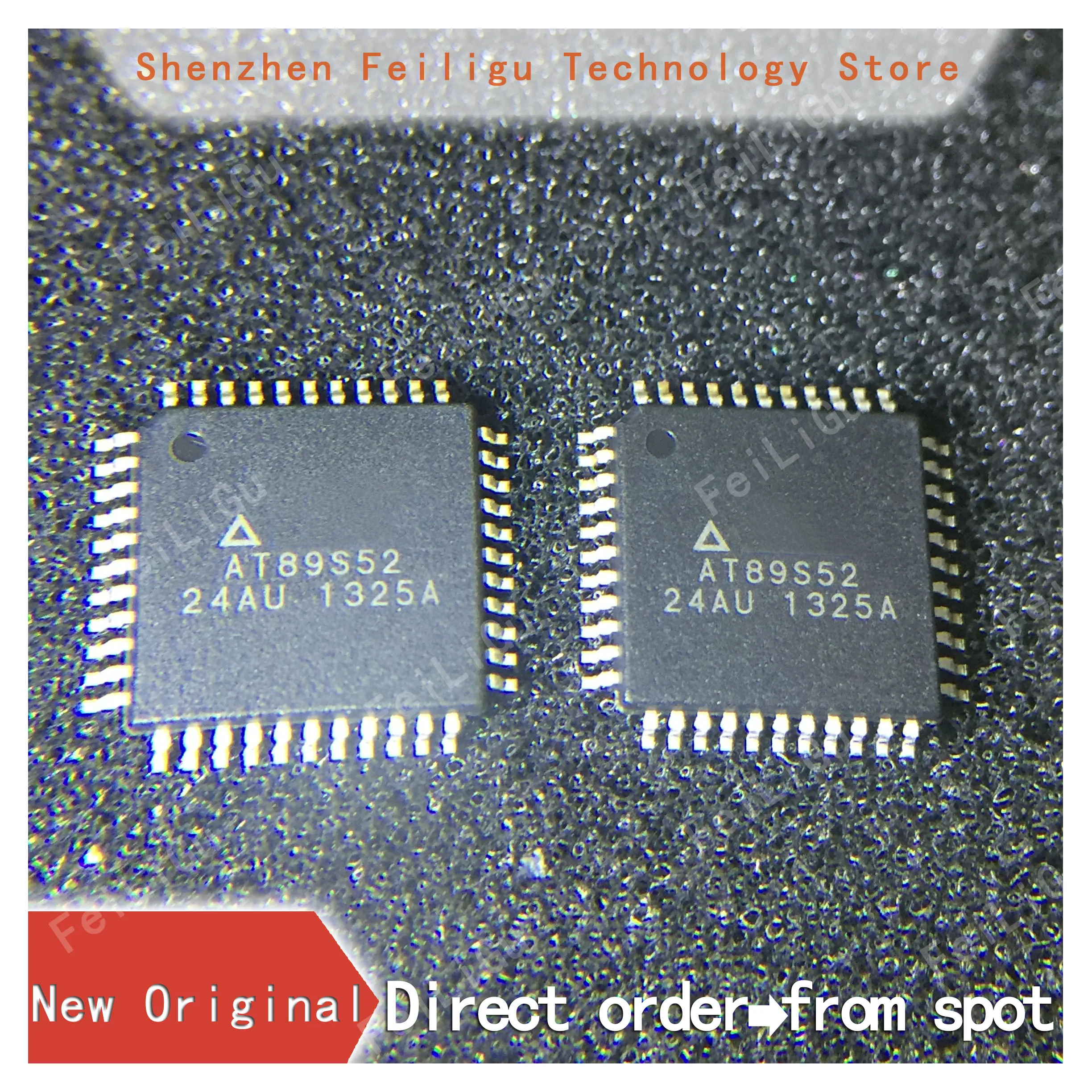 

1/10/30Pieces 100% New original AT89S52-24AU AT89S52-24 AT89S52 Package:TQFP44 MCU/MPU/SOC 8-bit microcontroller chip