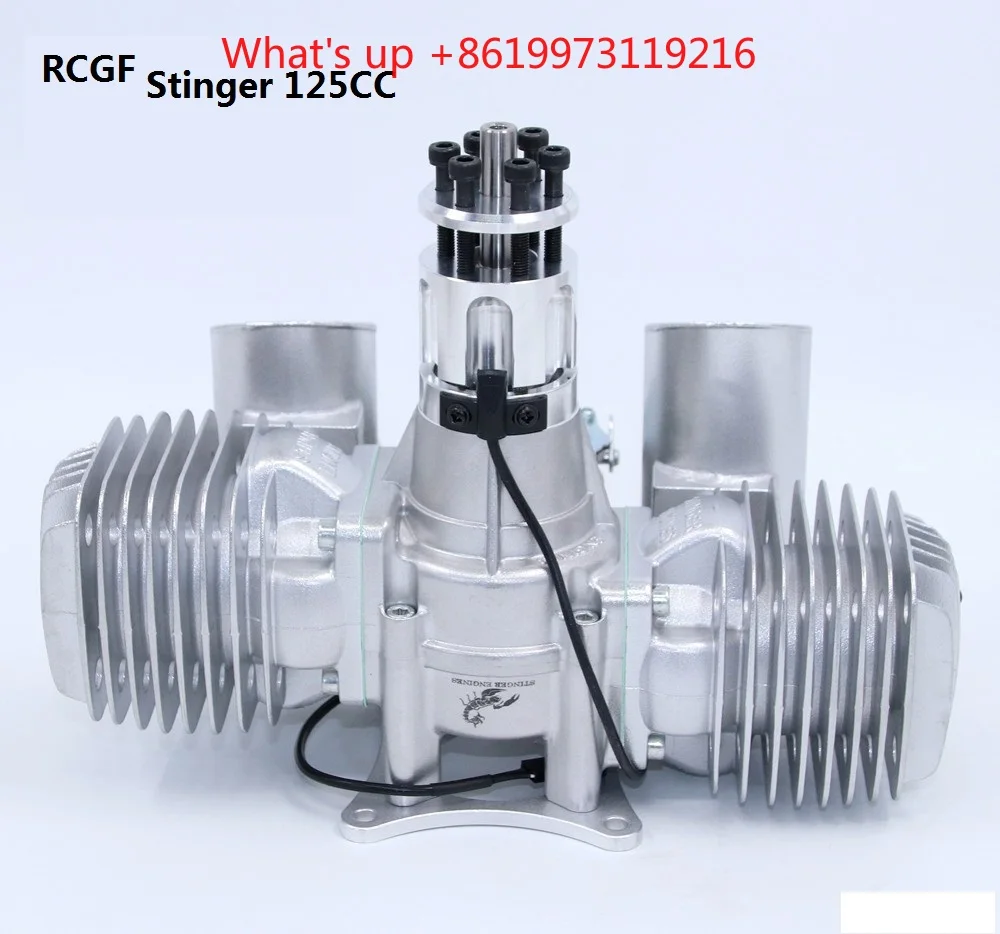2026 RCGF STINGER 125CC TWIN 125CCT Dual Cycle  Petrol/Gas Engine Support 2710 2708 2711 2808 For RC Gas  Airplane Fixed-Wing