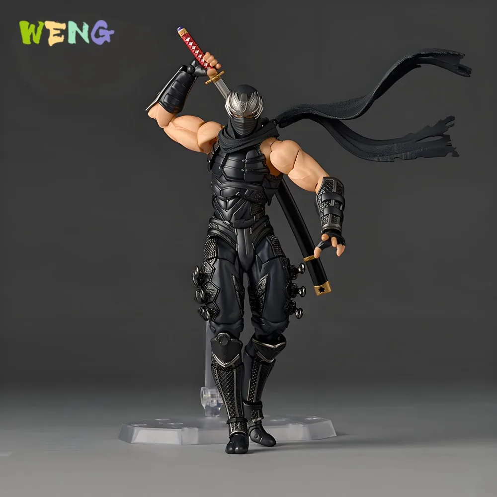 

Kaiyodo Revoltech Amazing Yamaguchi Ninja Gaiden Ryu Hayabusa Action Figure Pvc Models Collectible Ornament Decoration Toy Gifts