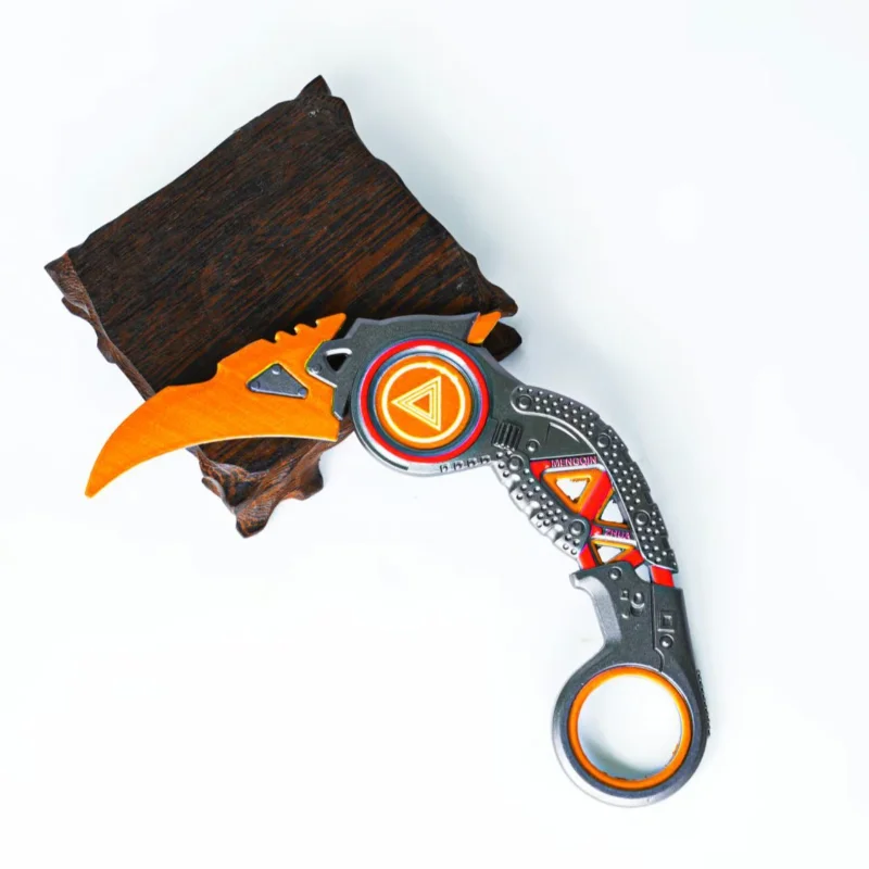 15 CM APEX Legend Heirloom Game Randapparatuur Klauw Mes Volledig Metalen Ambachtelijke Wapen Model Collectible Bureau Ornamenten Jongen Speelgoed geschenken