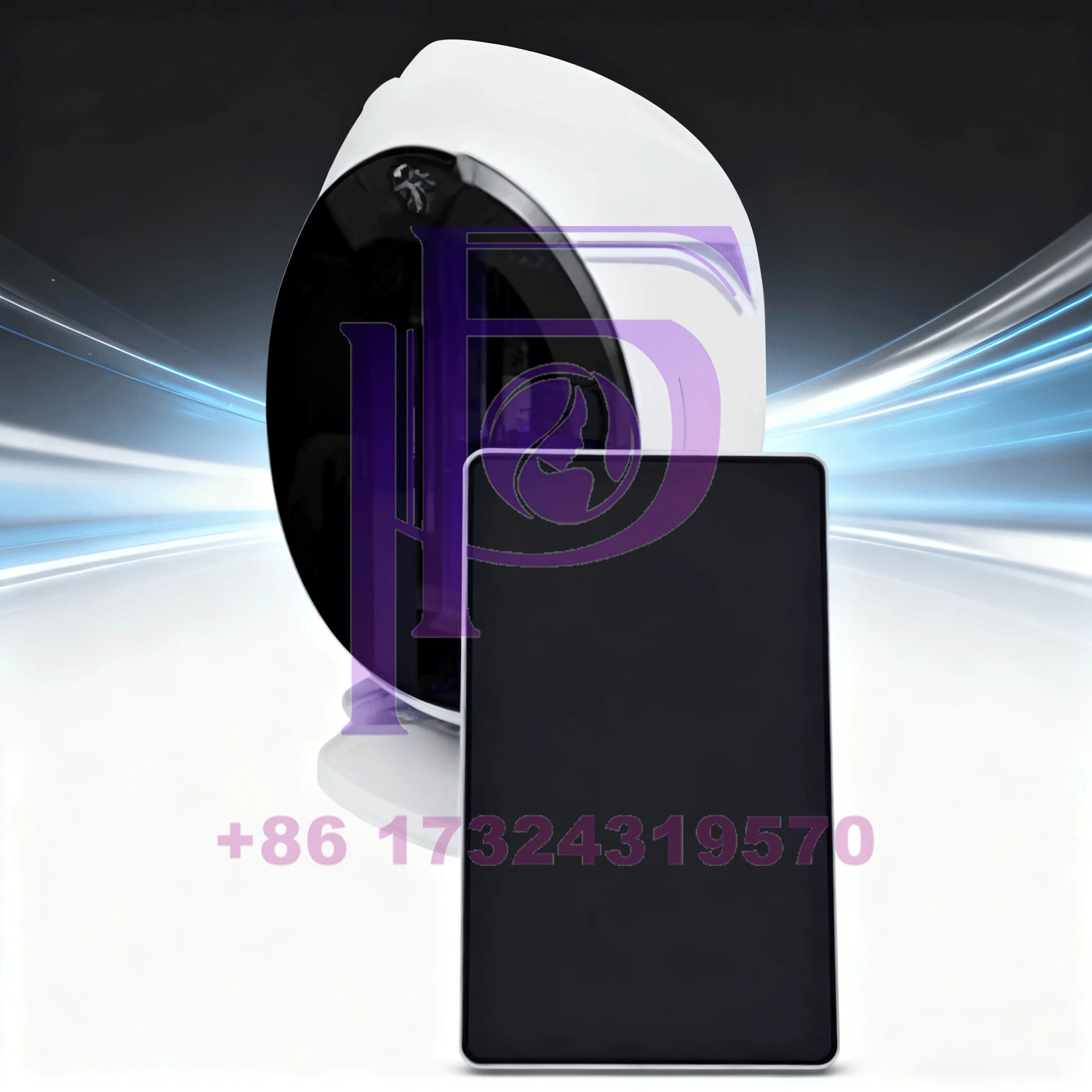 محلل احترافي للبشرة بالذكاء الاصطناعي ثلاثي الأبعاد، 36 ميجابكسل، قرص 15.6 بوصة، كشف الأشعة فوق البنفسجية، تصبغ ورطوبة، آلة تحليل الوجه في الصالونات #3