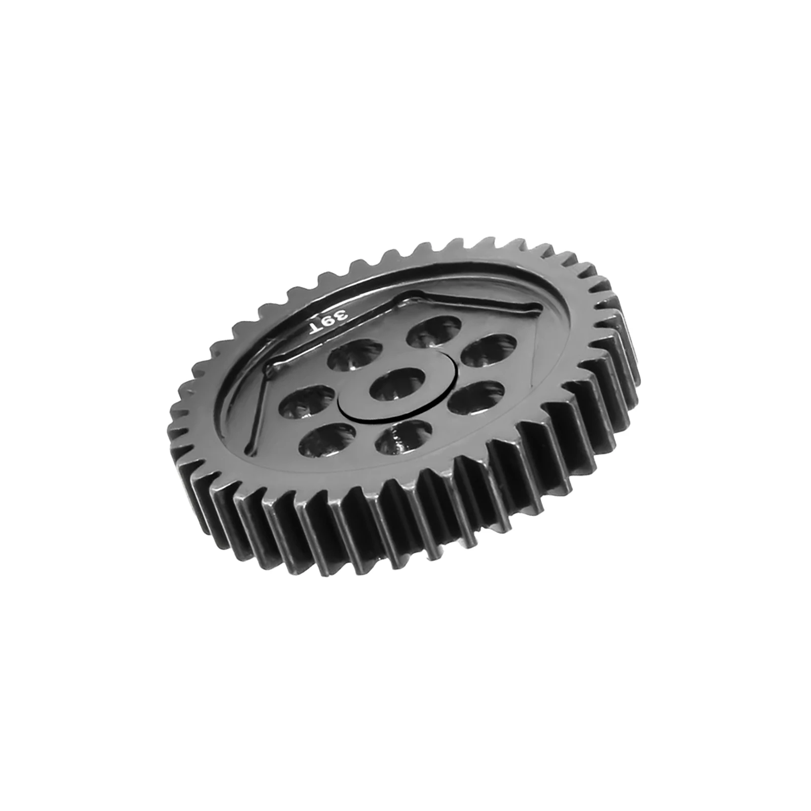 1Pc 39T / 45T Steel Spur Gear Mod 0.8(32P) Replacement For Traxxas TRX-4 TRX-6 1/10 RC Crawler Car Accessories Repair Part Black