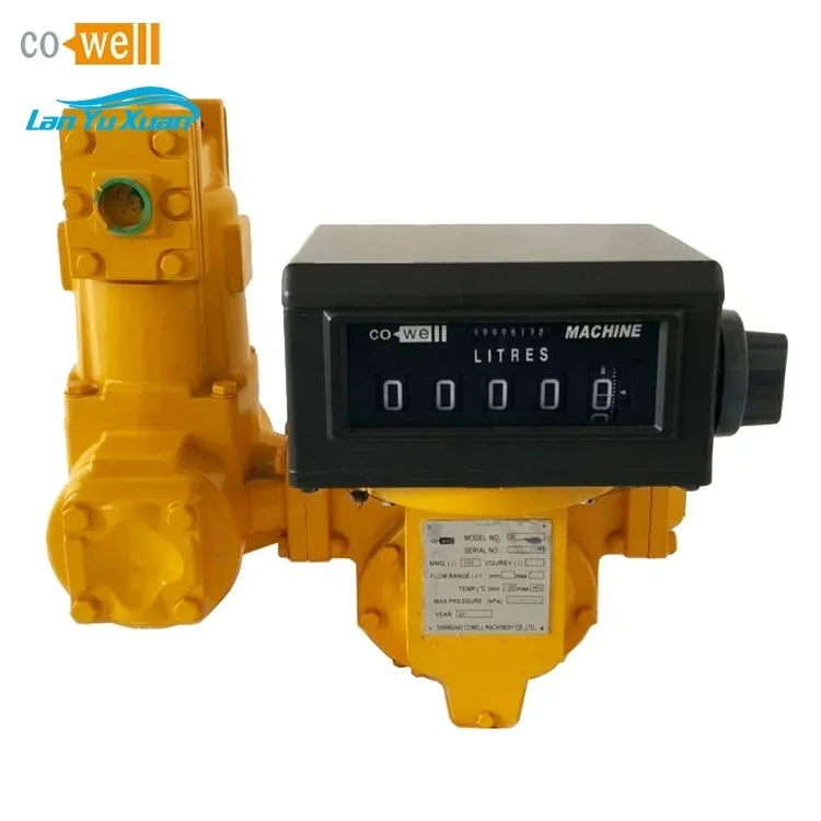 Cowell PD liquid control flow meter for aviation marine filling station unloading