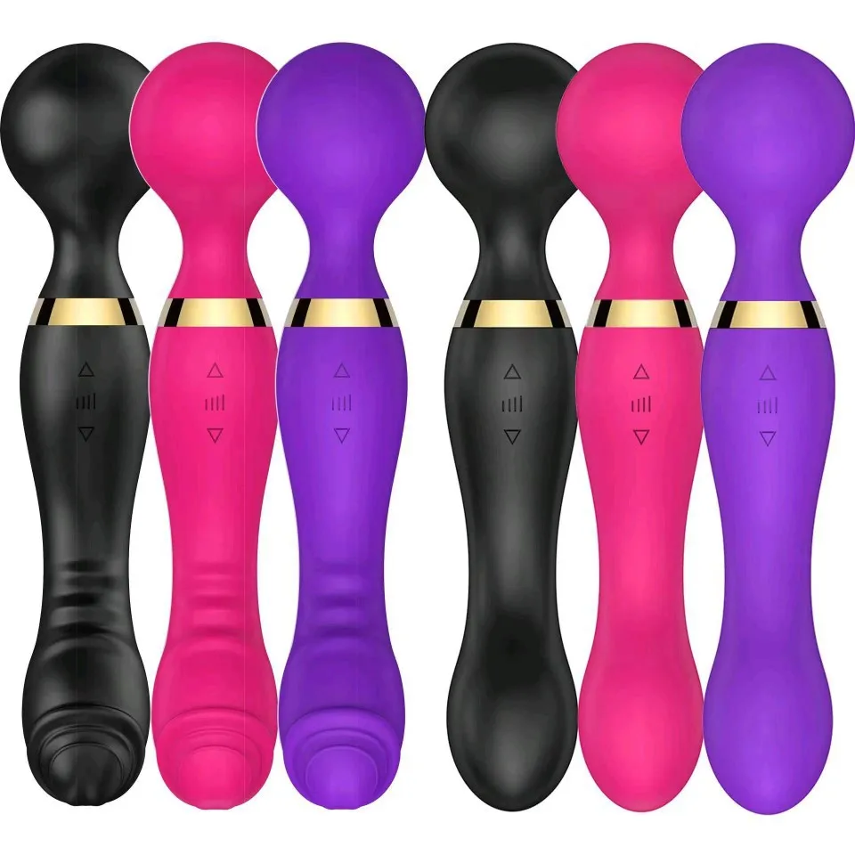 AV Magic Wand Massage G-spot Vibrator Clitoral Stimulator Female Masturbation Dildos Vibrator for Women Rechargeable