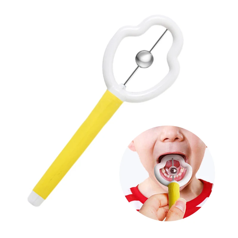 

Oral Muscle Training Tool Tongue And Tongue Flexibility Children's Tongue Tip Language Rehabilitation Trainer Portable 1Pcs