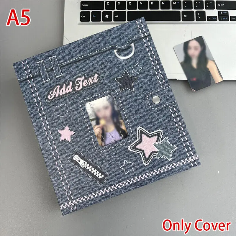 Imagem -02 - Kpop Photocard Binder Cover Idol Cartões Álbum Imagem Colete Storage Book Nova Fotografia a5