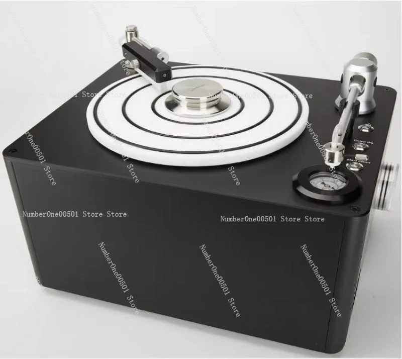 

H01 Vinyl Record Cleaning Machine LP Thread Vacuum Cleaner for Collector Store Low Noise Fast Drying