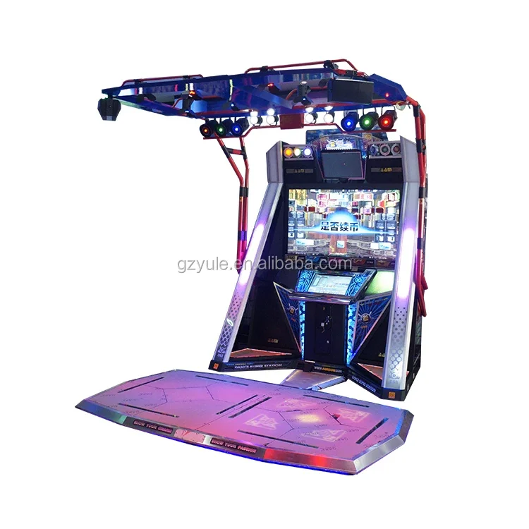 Coin Operated Arcade Dancing Game Machine Shopping Mall Amusement Park Super Music 2 Players Arcade E Dancing Game Machine