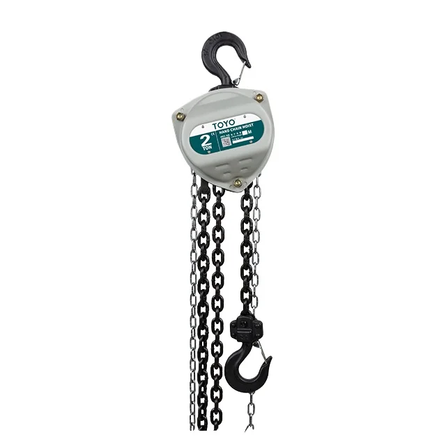 Toyo Professional Manufacturerchain Block Hand Hoist 1 Ton 2 Ton 20 Ton 3 Meter Manual Hoist