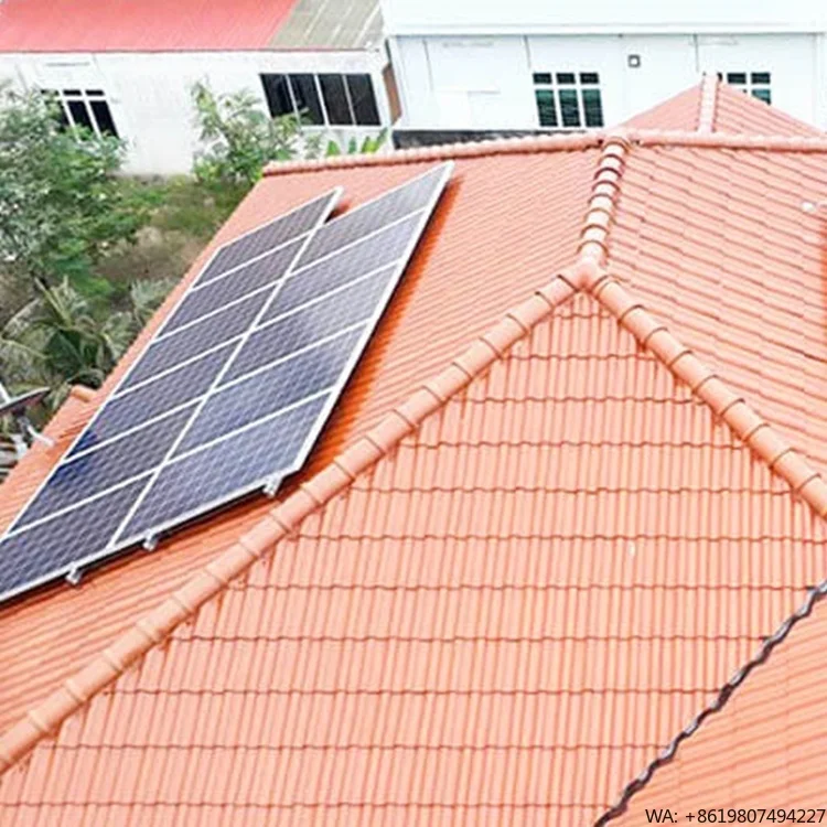 Newest Customized Grid Solar Home System High-Efficiency Flat Tile Roof Support Solar Panel Mounting Aluminum Alloy Stainless