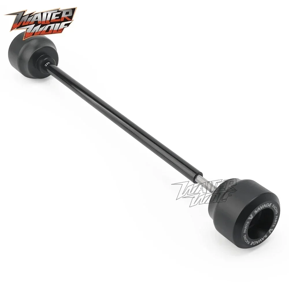 Para speed triplo 1050 efi tigre 1050 esporte eixo da roda dianteira garfo acidente slider guarda roda eixo hub caindo proteção 05-2020