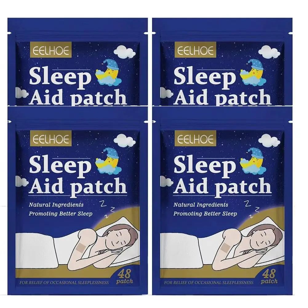 1/2/4 Bags Sleep Patches For A Good Night, Adults Extra Strength Sleepy Patch Improve Sleep, Sleep Stickers Portable Sleep Aids