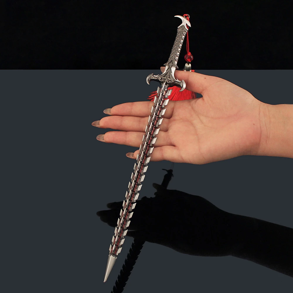 30 سنتيمتر ثعبان شفرة سلاح لعبة الطرفية المعادن كاتانا سيف ساموراي سلاح نموذج سلاسل المفاتيح سطح المكتب الحلي الحرف الهدايا اللعب
