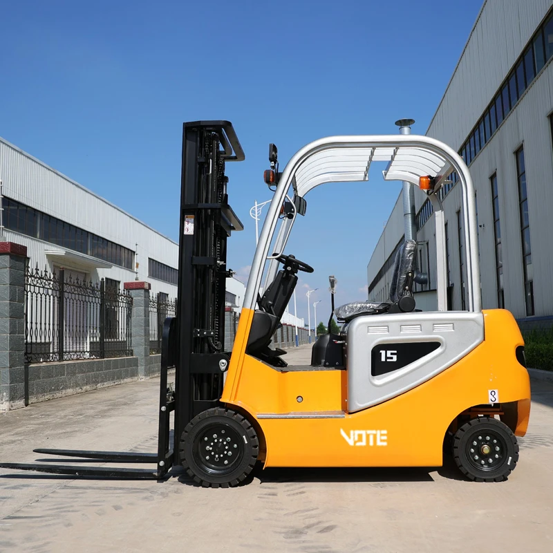 Hydraulic 2000kg Semi Electric Forklift Certification New Style 2 Ton  Forklifts For Sale Portable Electric Forklift