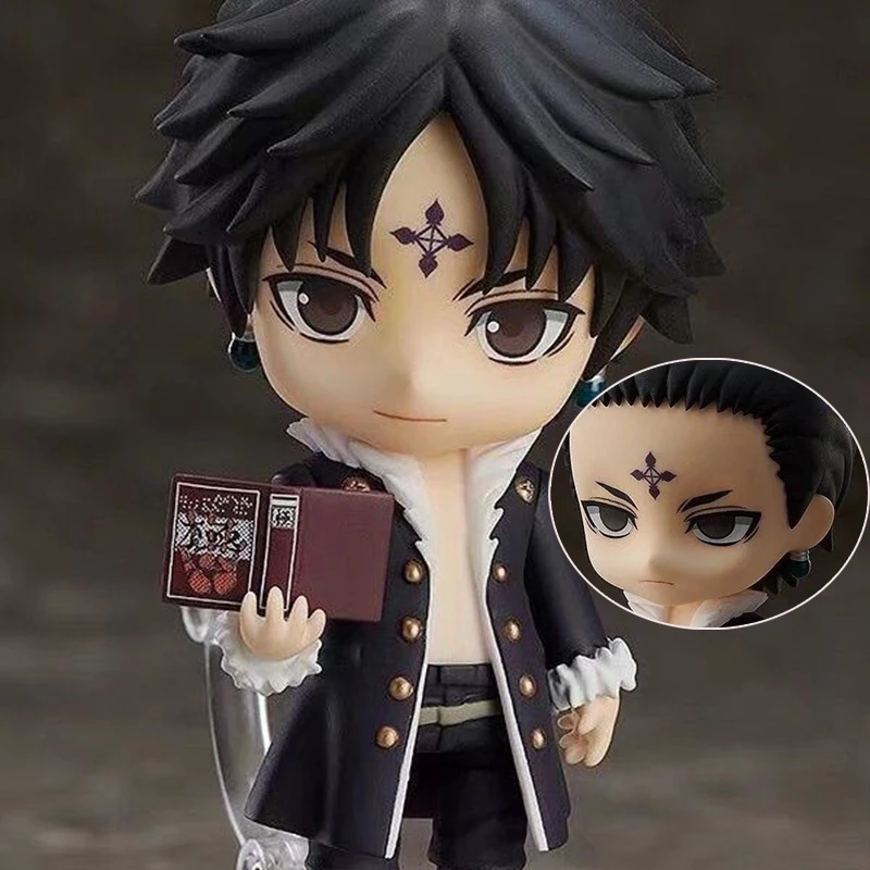 Hunter X Hunter Action Figure Chrollo Lucilfer Figure 2 faces cute PVC Statue Collection Room Decor boy birthday Christmas Gifts