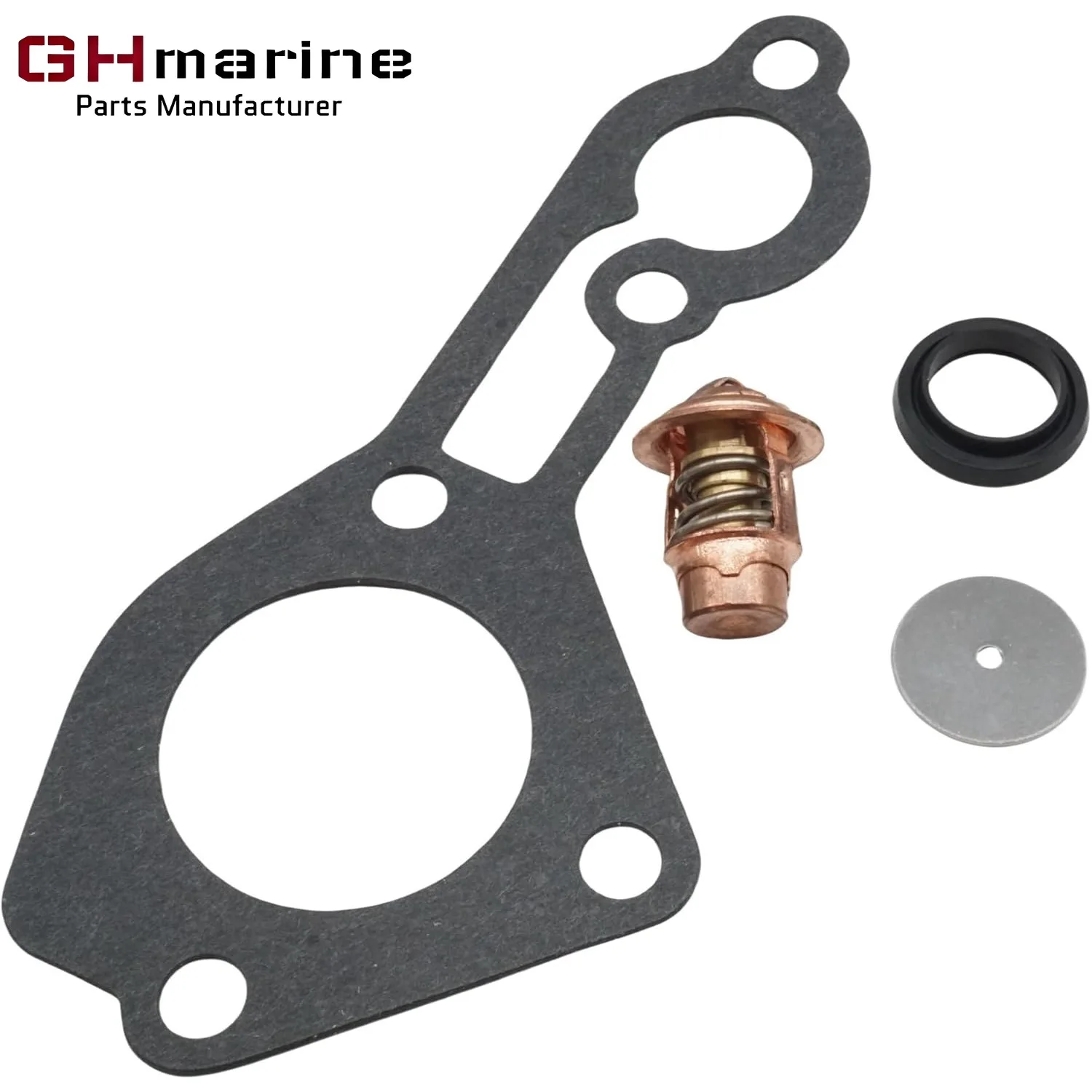

18-3569 Thermostat Repair Service Kit for Mercury Marine 2 Stroke 70-125 HP Outboard Motors 803061T1 Sierra 18-3549 18-0339