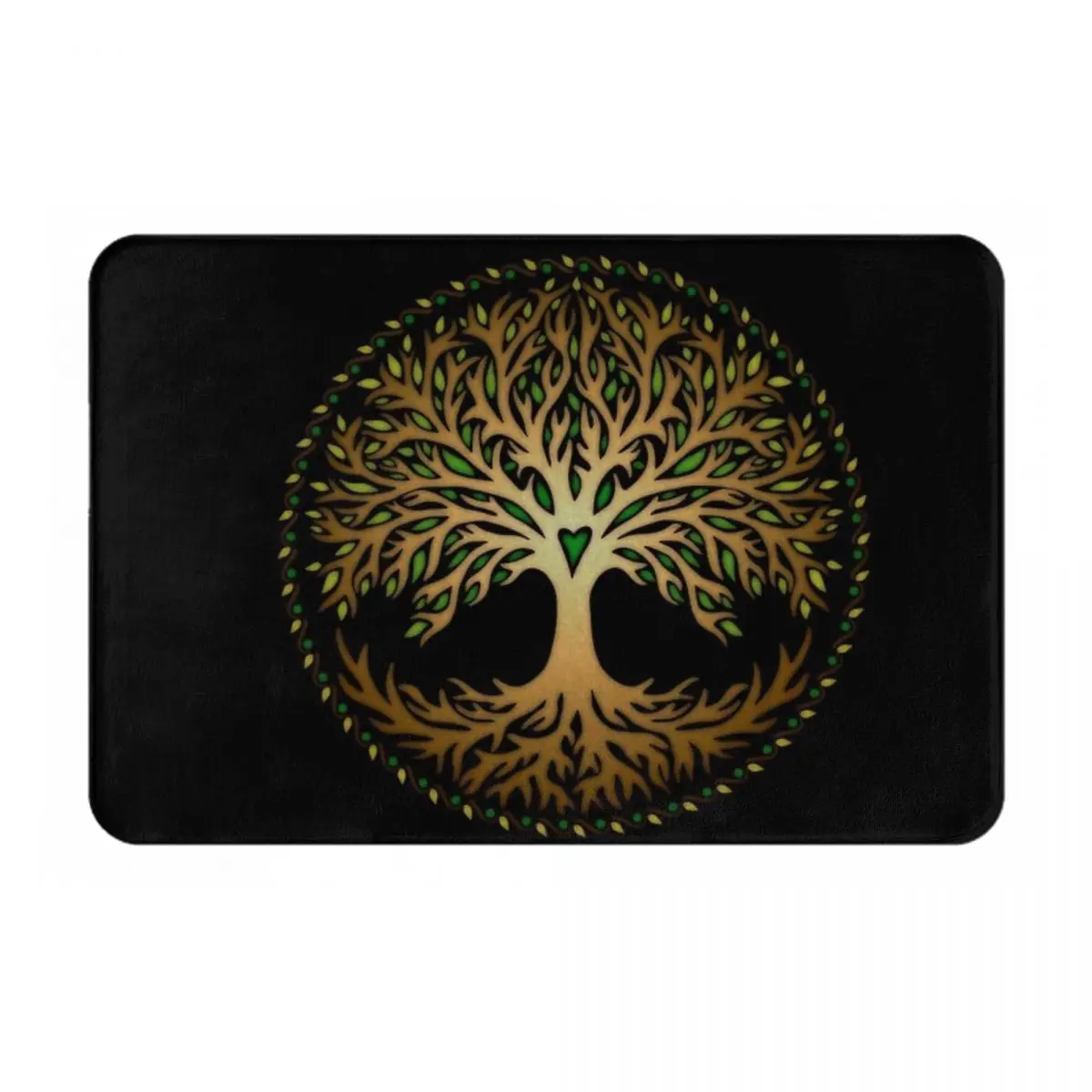 Tree of Life Non-slip Doormat Yggdrasil Bath Mat Chop Balcony Carpet Welcome Rug Bedroom Decor Kitchen Mat