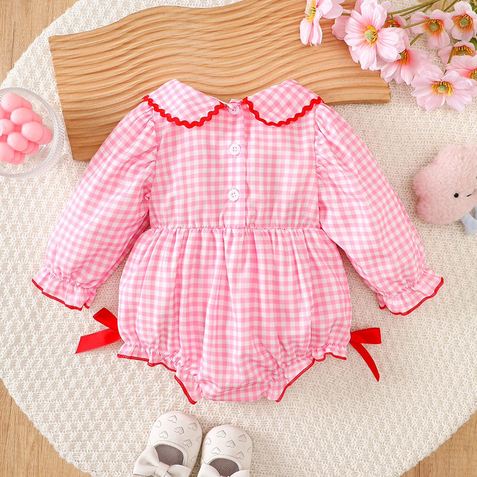 ชุดรอมเปอร์เด็กทารกชายหญิง แขนยาว ผ้าฝ้าย พิมพ์ลายตัวอักษร ชุดจั๊มสูทเด็กแรกเกิด เสื้อผ้าเด็กอ่อน ชุดแฟนซีเด็กทารก