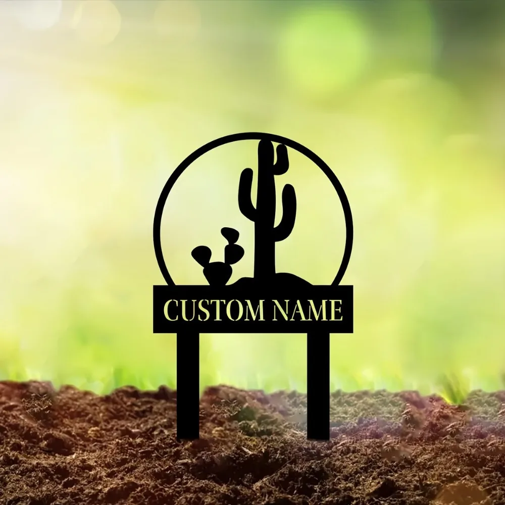 

Charming Custom Metal Garden Stakes for Beautifying Outdoor Lawns Patios Wonderful Personalized Gift Choice for Yard Lovers
