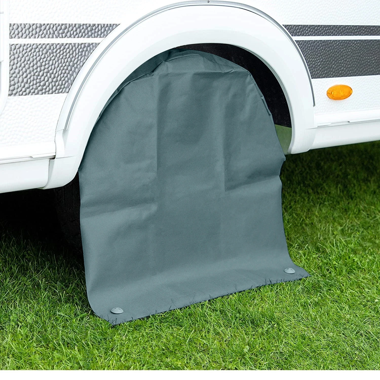 2 قطعة غطاء عجلة القافلة غطاء الإطار 65/78 سنتيمتر L/XL ل مقطورة تخييم متنقل مقطورة غطاء عجلة التخييم اكسسوارات غطاء الإطارات