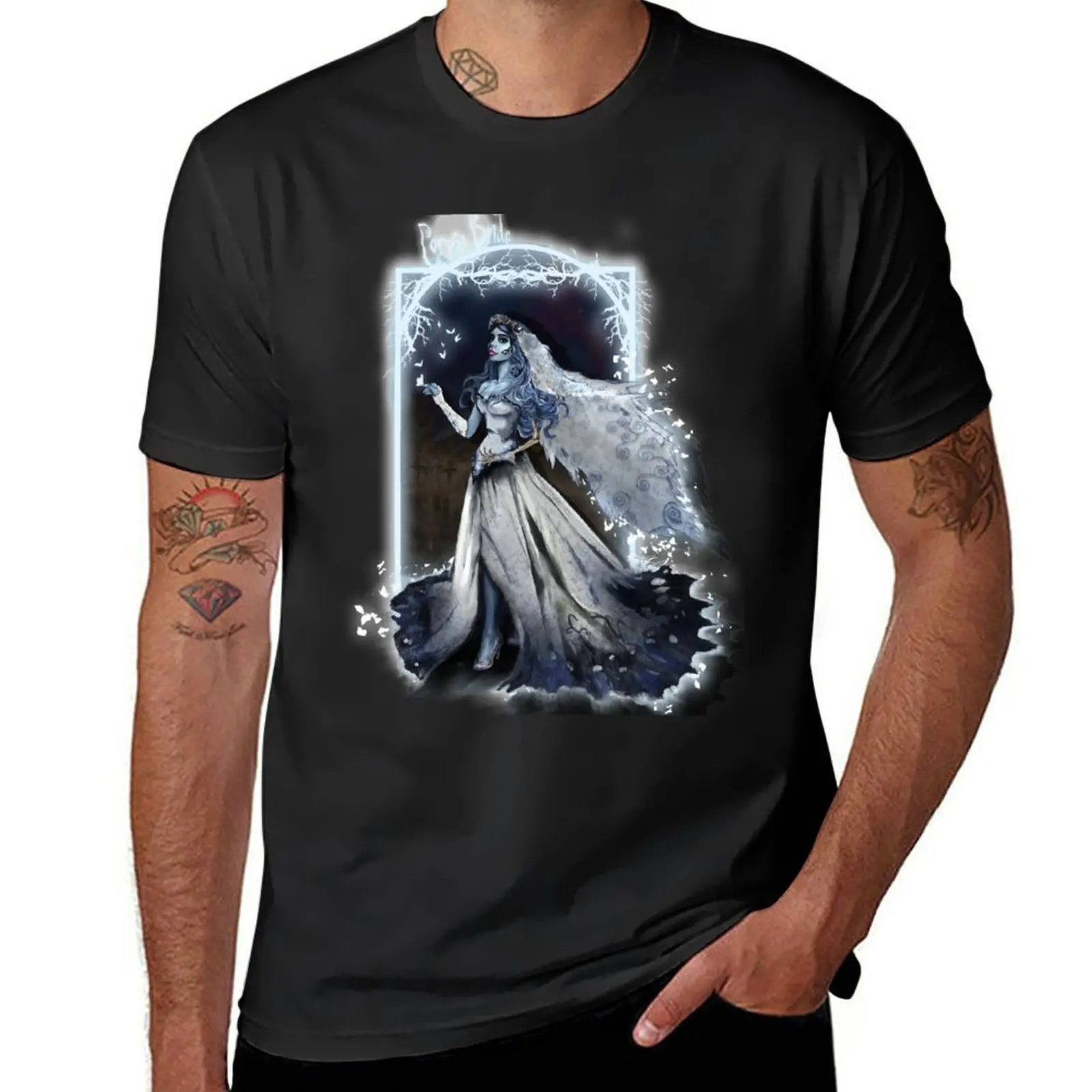 New Corpse Bride directed by Tim Burton T-Shirt vintage t shirt Tee shirt quick drying t-shirt summer top mens t shirt