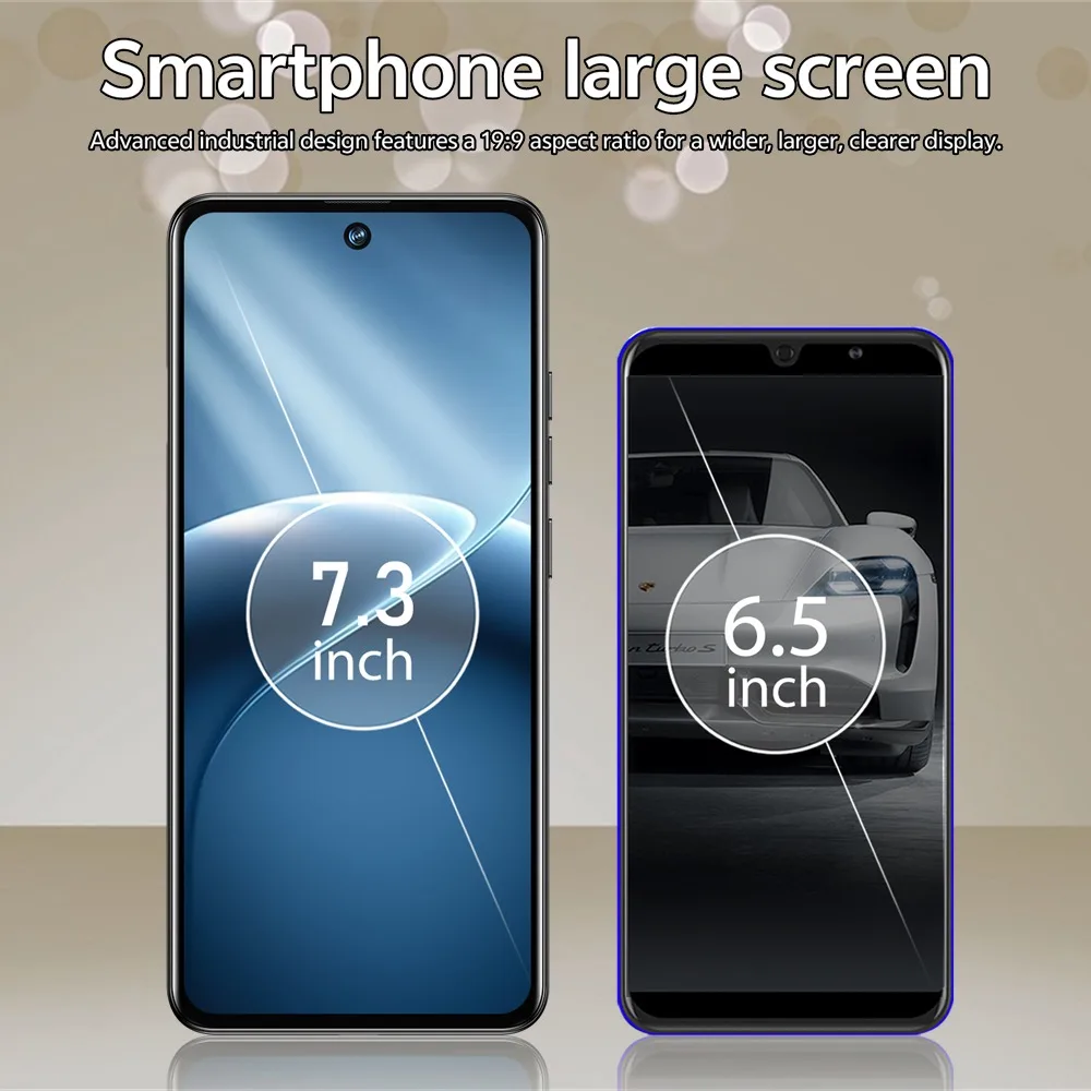 K-Touch Cheap C26 Ultra 7.3HD Mobile Phones 22G+2TB Smartphone 8000mAh Cell Phone 5G Dual SIM Android 15 16+48MP Camera Cellphones