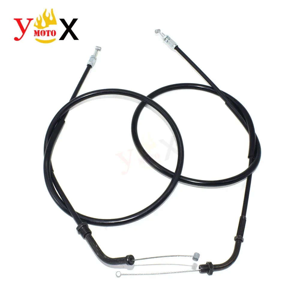 CB 1300 03-10 Motorcycle Accelerator Push/Pull Throttle Cable Wire Lines For Honda CB1300 SC54 2003-2010 2004 2005 2006 2007