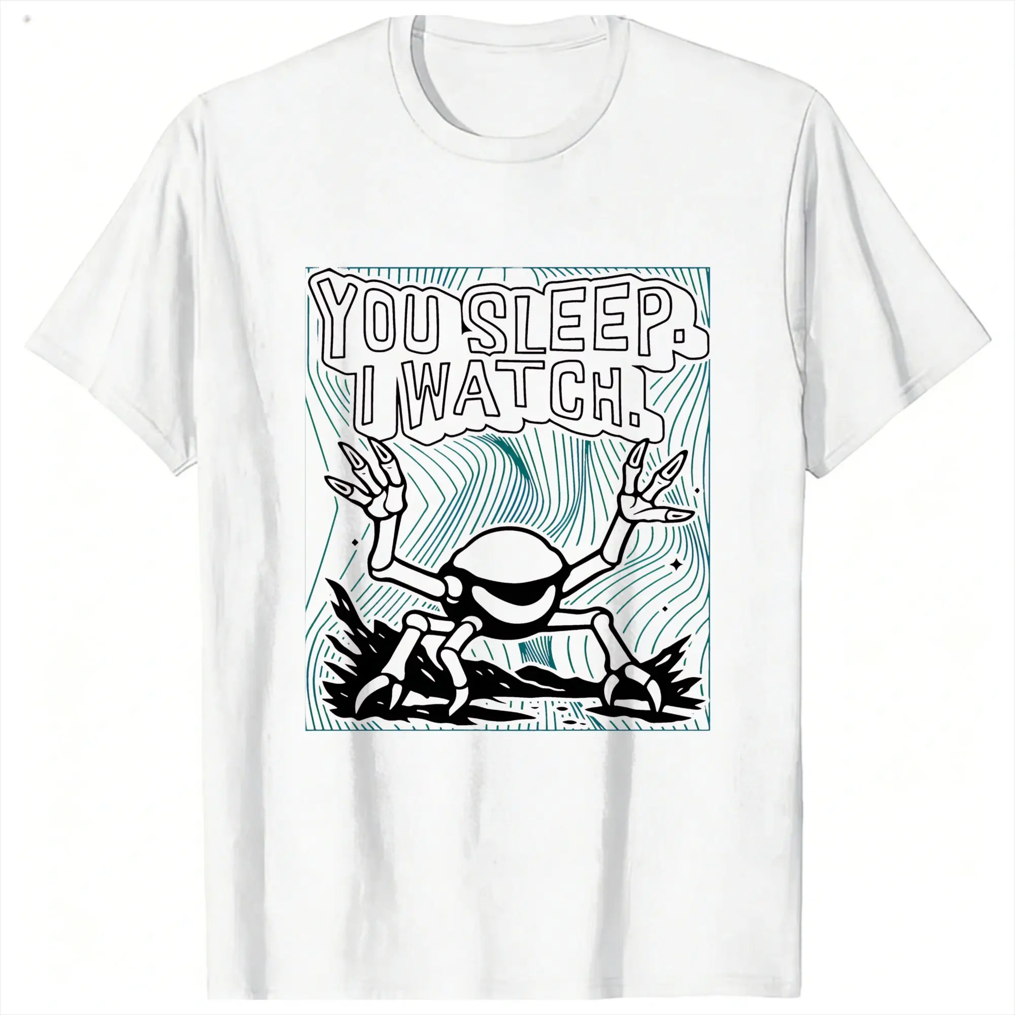 Project Hail Mary Rocky You Sleep I Watch T-Shirt Man  Vintage Cotton T Shirts Summer O Neck Leisure Tee Shirt Oversized Tops