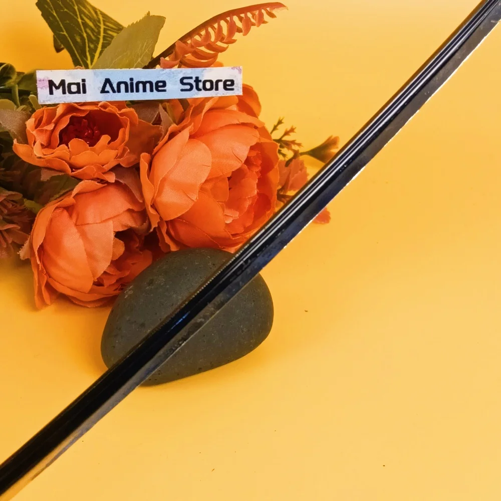 10in الصلب رورونوا زورو كاتانا الحديد النينجا سكين الأصلي صابر المعادن أنيمي زورو هيريو الحجم الحقيقي اليابانية كاتانا لعبة غير حادة هدية