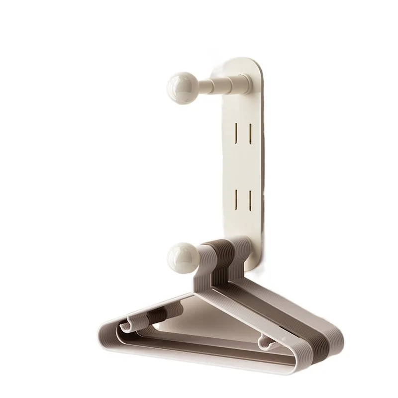 

Storage Rack Cute Wall Hook Perforation-free Colorful Door Coat Hook Double-layer Telescopic Towel Hanger Bathroom