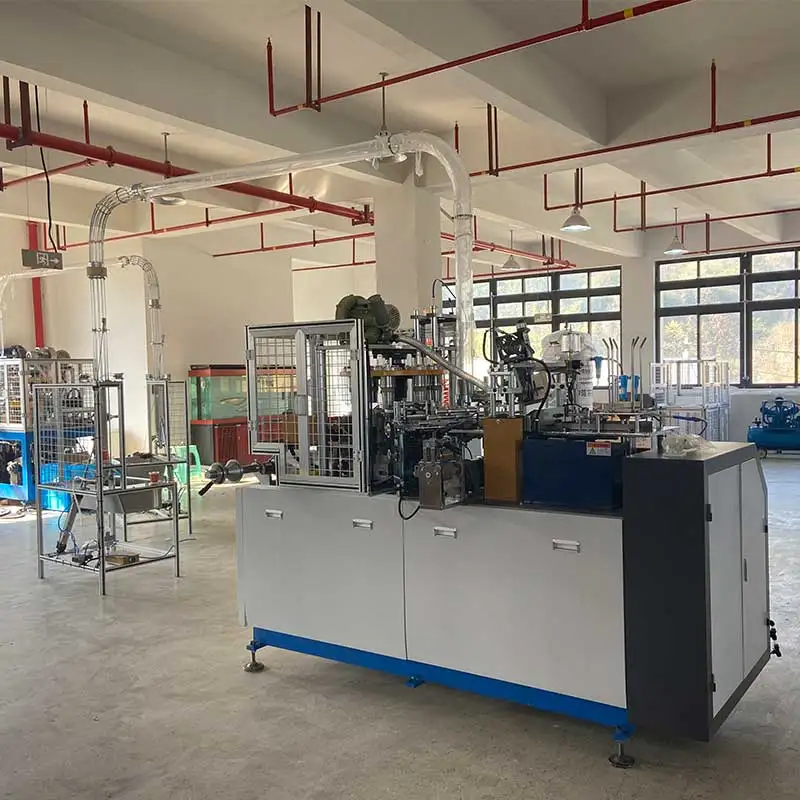 High Speed Paper Cup Making Machine Low Price Tea Paper Cup Forming Machine for Small Business Paper Cup Machine Low Cost