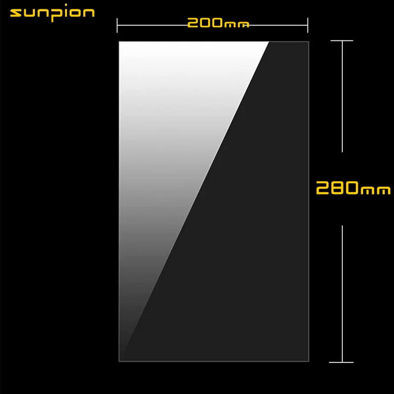 FEP /nfep Film 280*200/200*140 5.5- 8.9ins for ANYCUBIC Mono X 6k 4k Photon M3 Plus Elegoo Saturn 3D Printer Parts UV Resin Film