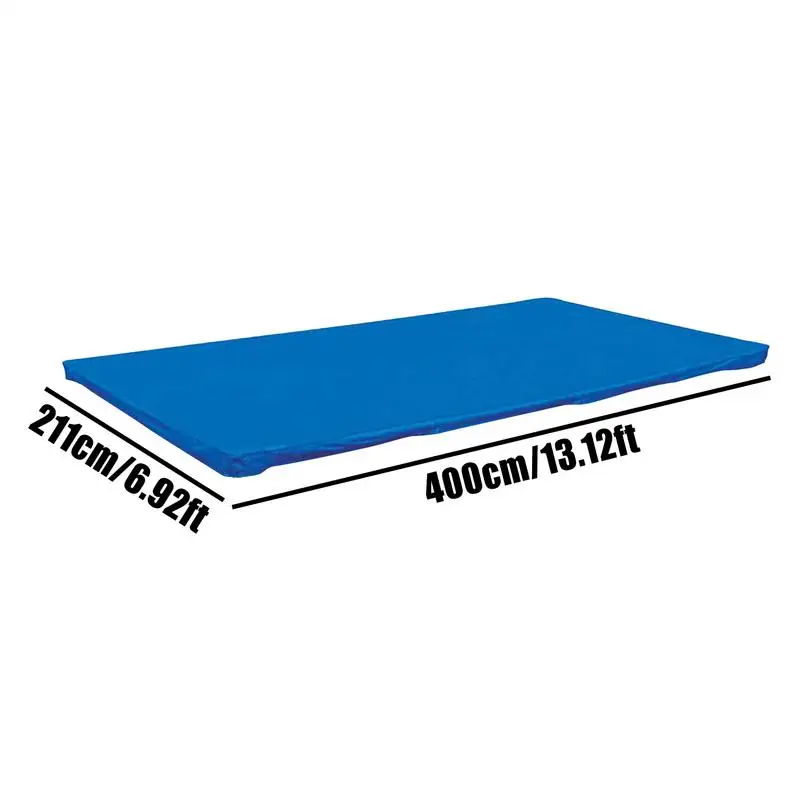 

400x211cm Swimming Pool Cover Waterproof Dustproof Garden Outdoor Pool Tub Covers For Outdoor Garden Backyard