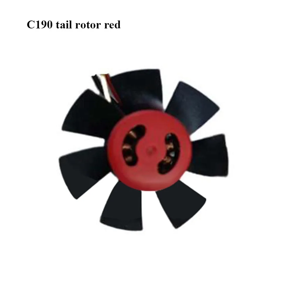 

New Universal C190 remote-controlled Helicopter Black DIY C190 Parts Chassis Tail Aircraft Parts Accessories Rotor Main Rotor