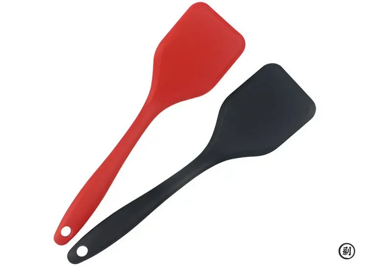 1PC Silicone Cooking Spatula Non-Stick Kitchen Shovel Dense Shovel for Fried Fish And Omelette - Leak Proof