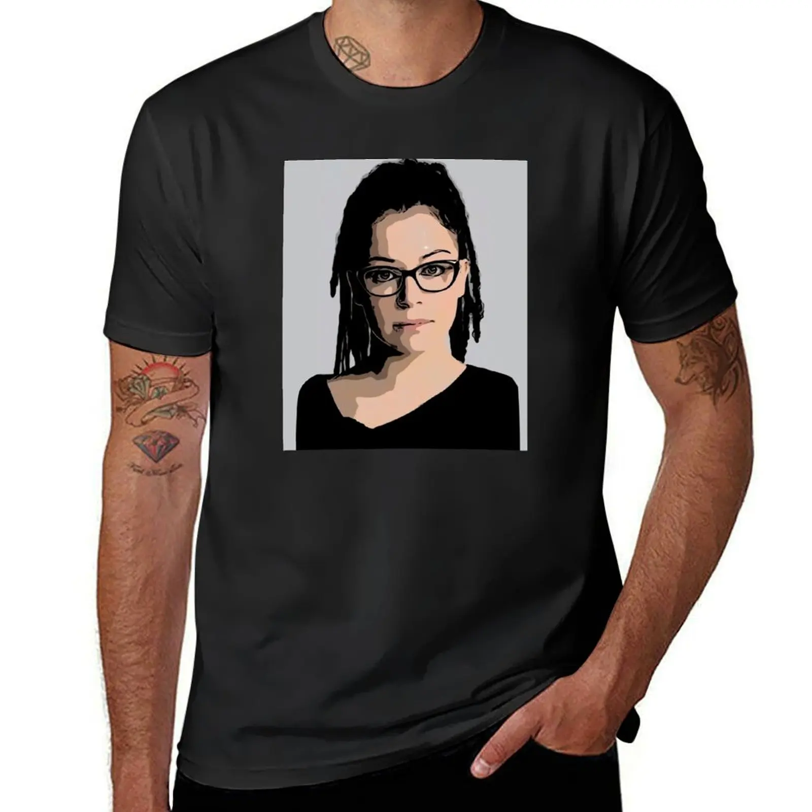 Cosima Niehaus - with plain background T-Shirt oversizeds plus size tops men clothes