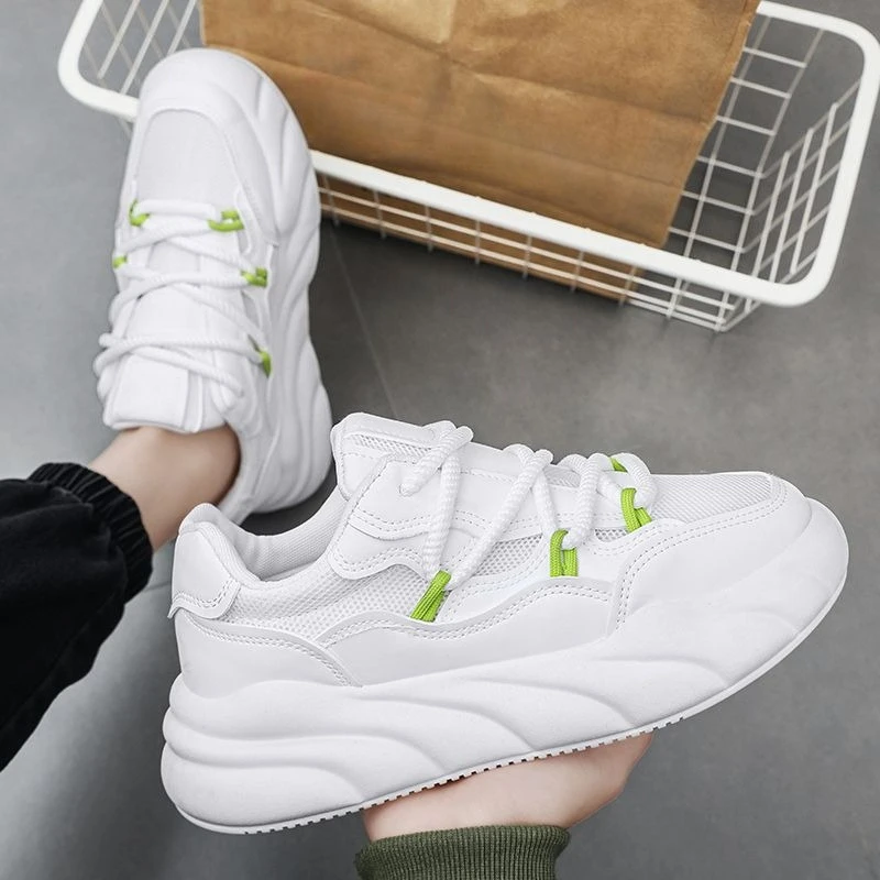 

Теннисные предложения Мужская спортивная обувь Дышащие беговые спортивные кроссовки на толстой платформе унисекс для тренажерного зала Удобные оригинальные мужские повседневные кроссовки