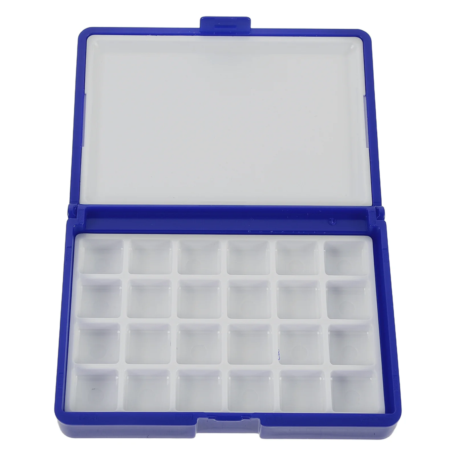

Watercolor Palette Box: Compact Plastic Paint Tray With Lid For Travel Mixing Storage Multi-Compartment Artist Color