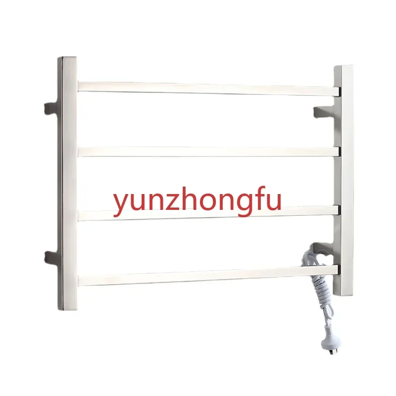 Control Heated Towel Rail 450*600*110mm  Warmer 110V/220V Electric  Rack 304 Stainless Steel With Timing/Temperature