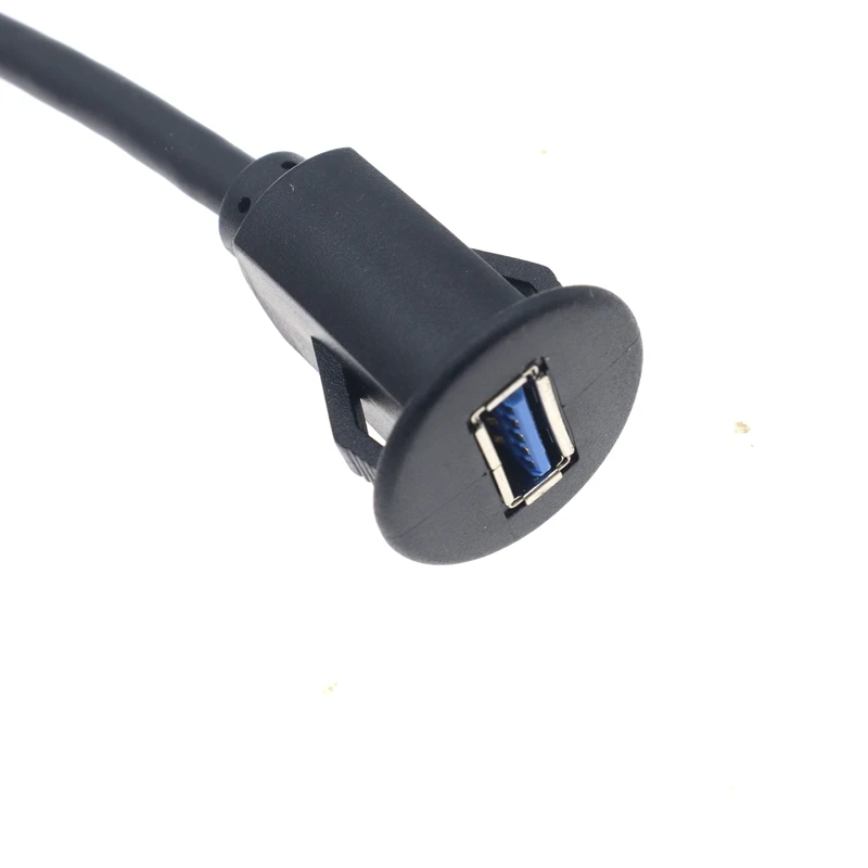 USB 3.0オス-メスフラッシュマウントパネル,ダッシュボードケーブル,防水,シールドホルダー,高速,車,オートバイ,ボート,新品