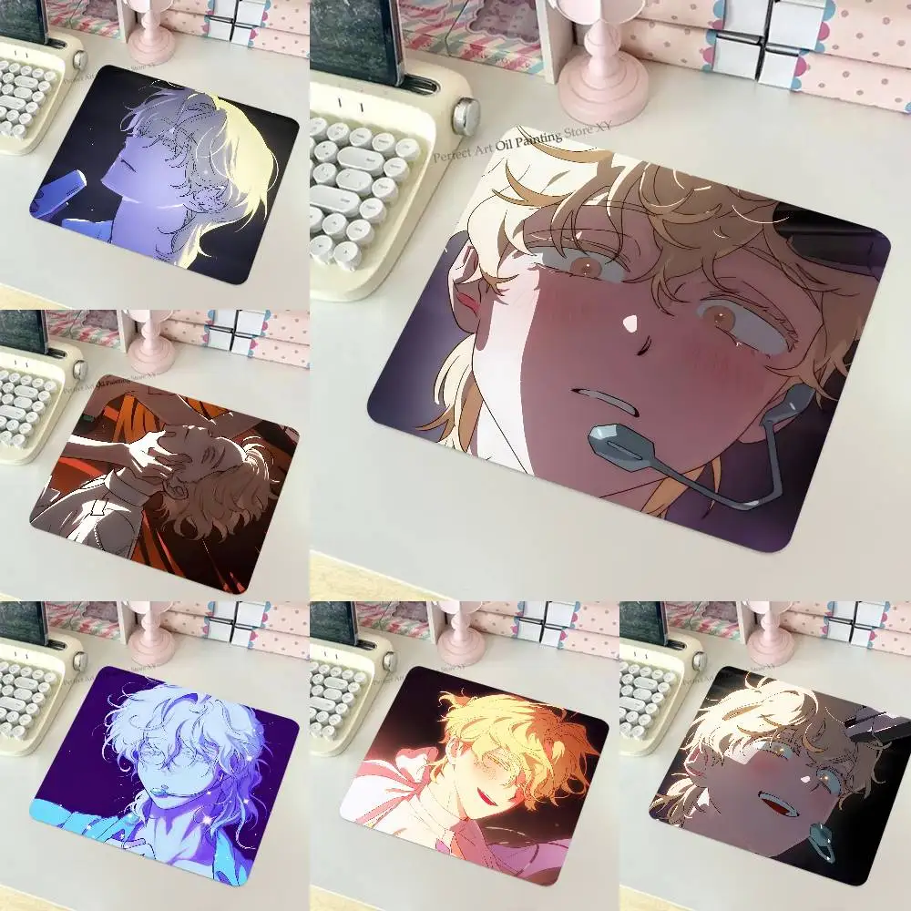 A-Alien Stage Luka Mousepad Small LockEdge Mouse Pad For Gamers Computer Desk Pad Rectangular Anti-slip Rubber
