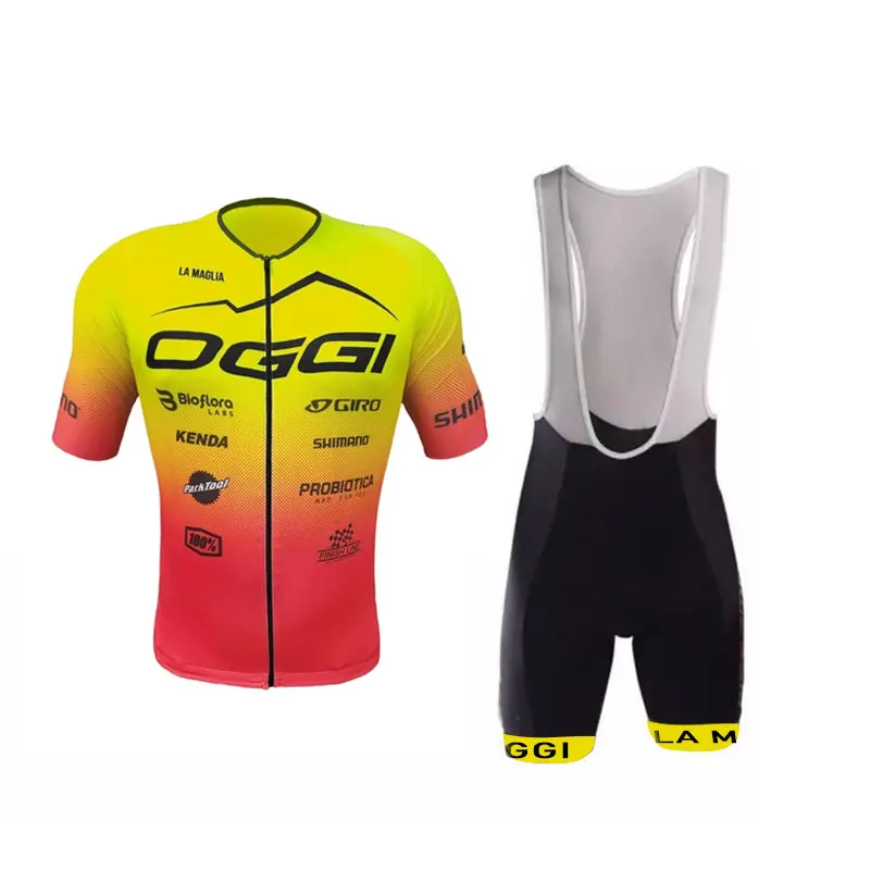 

Oggi Men Cycling Jersey Bike Shirt Short Sleeve Mtb Quick-drying Printed Breathable Shirt Hombre Mallot Ciclismo Racingmen Top