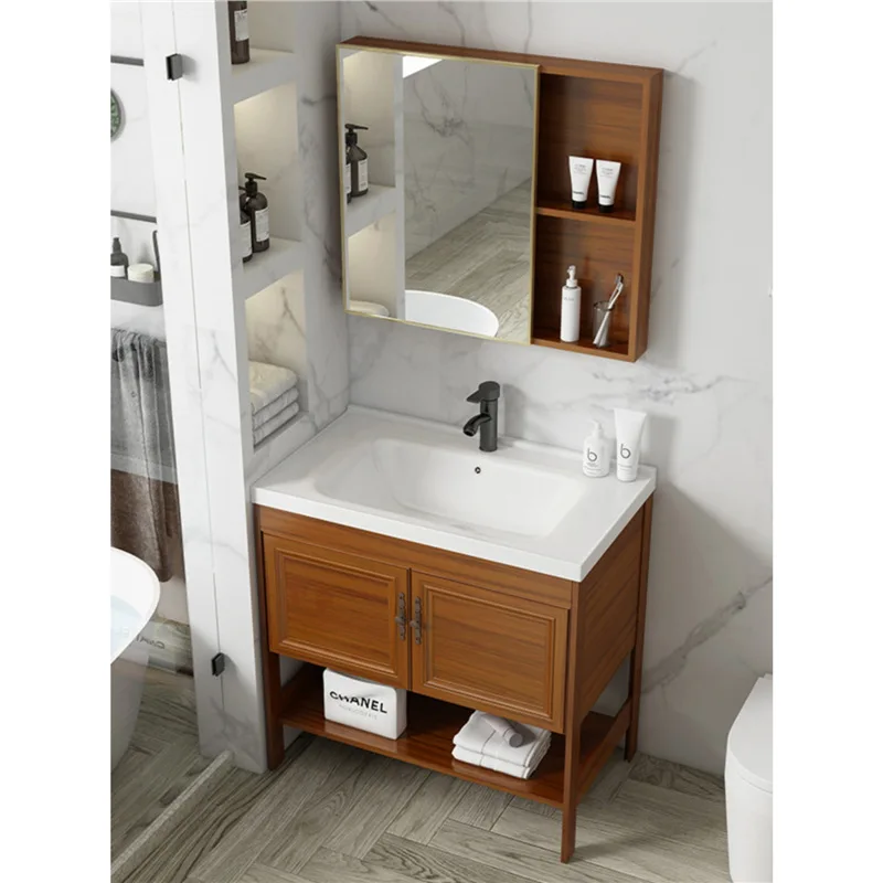 

Шкаф для умывальника от пола до потолка, комбинированный алюминиевый умывальник для ванной комнаты, шкаф для ванной комнаты, простой бассейн