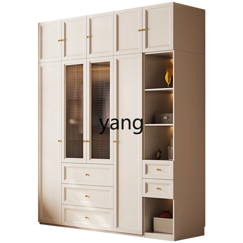 

YHM Cream Wind Bedroom Locker Simple Modern Home