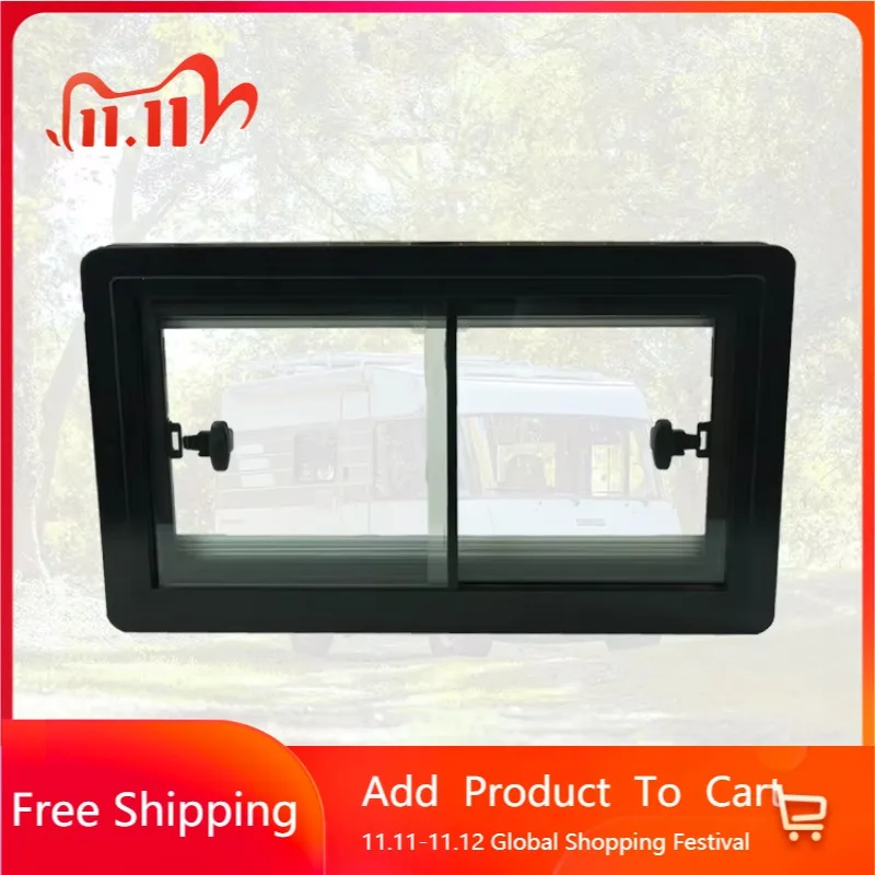 STLF بالجملة الزجاج المقسى الزجاج الأمامي مفتوح كلا الجانبين 3C شهادة قافلة نافذة جانبية RV نافذة نافذة منزلقة للقارب #1