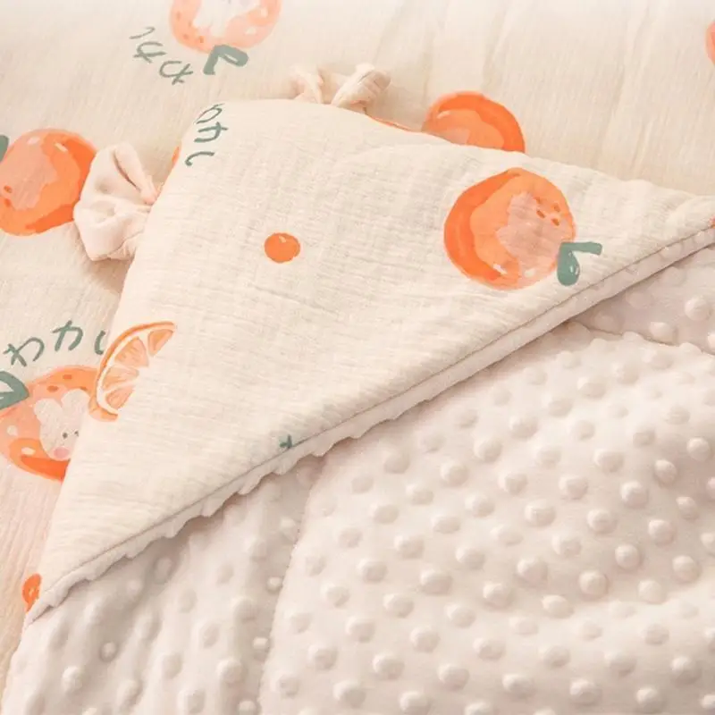 

Q22D Newborn Baby Blanket Cartoon Receiving Blankets Comfortable Swaddles Wrap