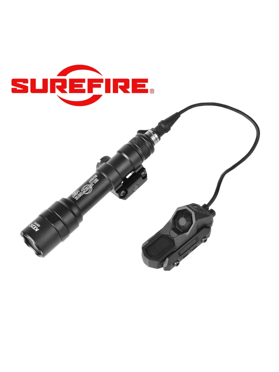 Latarka taktyczna Surefire M600 M600C M300 do karabinów AR15, do airsoftu, do polowań, latarka do karabinów airsoftowych, latarka szpiegowska, przełącznik dwufunkcyjny Axon — 2