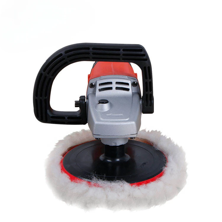 Portable 7-inch body polishing machine, double action rail wax car polishing machine